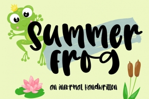 Summer Frog Font Download