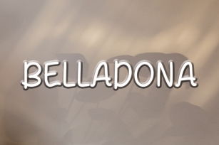 Belladona Font Download