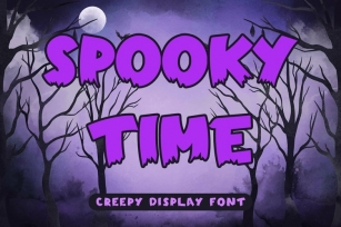 Web Spooky Time Font Download