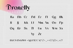 Dronefly Font Download