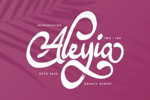 Aleyia Beauty Script Font Download
