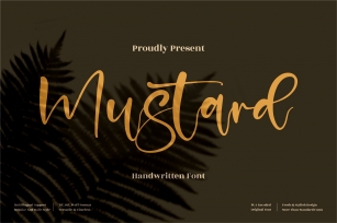 Mustard Handwritten Font Download
