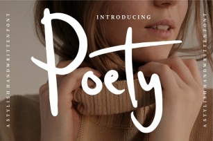 Poety Font Download