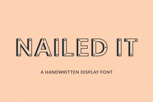 Nailed it Font Download