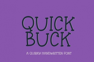 Web Quick Buck Font Download