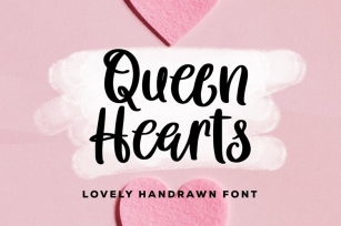 Web Queen Hearts Font Download
