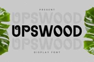 Web Upswood Font Download