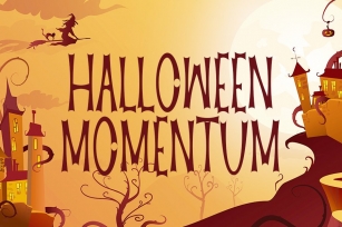 Halloween Momentum Font Download
