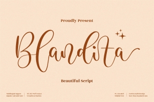 Blandita Font Download