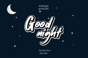 Good night Font Download