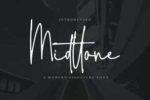 Midttone Font Download