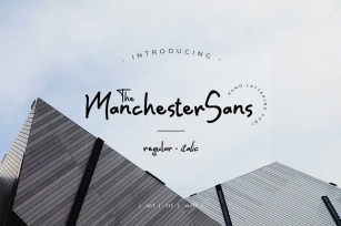 Manchester Sans Font Download