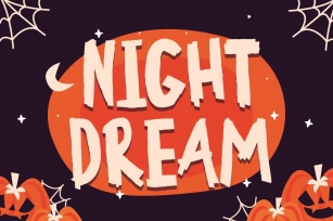 Night Dream Font Download