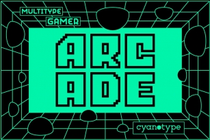 MultiType Gamer Arcade Font Download