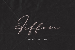 Aiffon Handwritten Script Font Download