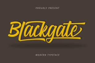 Blackgate Font Download