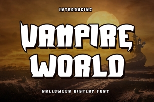 Vampire World Font Download