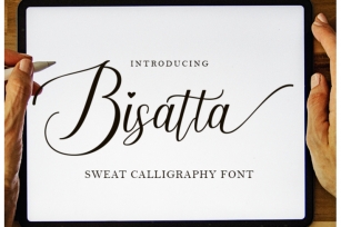 Bisatta| Calligraphy Font Font Download
