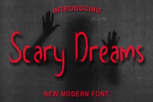 Scary Dreams Font Download