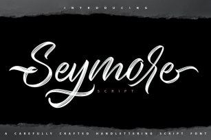 Seymore – Brush Script Font Font Download