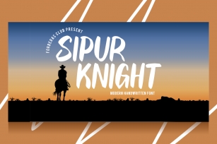 Sipur Knight Font Download