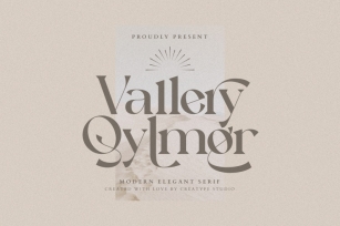 Vallery Qylmor Modern Elegant Serif Font Download