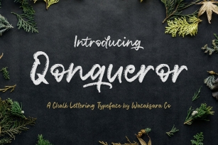 Qonqueror Typeface Font Download