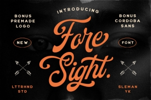 Foresight Font + Logo Template Font Download