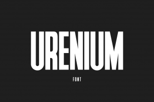 Urenium Font Download