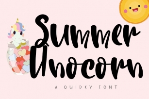 Summer Unicorn Font Download