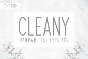 Cleany Font Download