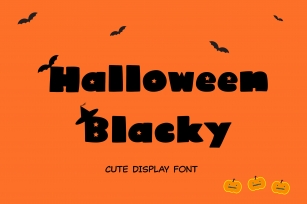 Halloween Blacky Font Download