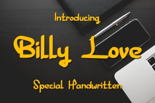 Billy Love Font Download