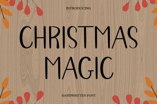 Christmas Magic Font Download
