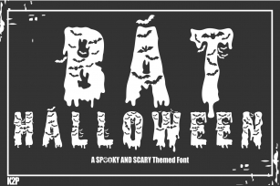 Halloween Bat Font Download