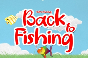 Back to Fishing Font Download
