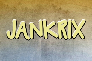 Jankrix Font Download