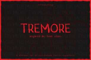 Tremore Font Download