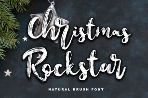 Christmas Rockstar Font Download