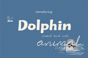 Dolphin Coulibri Font Download