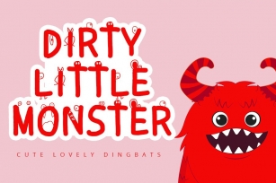 Dirty Little Monster Font Download