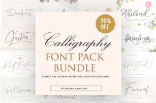 Ultimate Calligraphy Bundle Font Download
