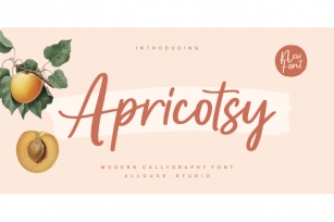 Apricotsy Font Download