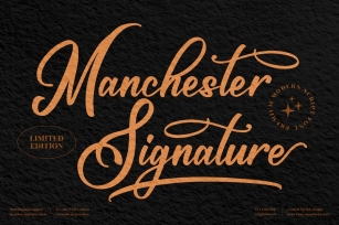 Manchaster Signature Script LS Font Download