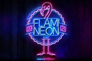 Flami Neon Font Download