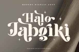 Halo Jabgiki Font Download