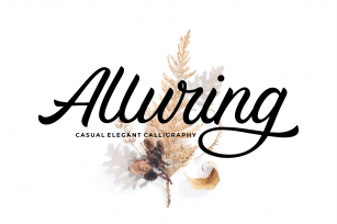 Alluring Calligraphy Font Download