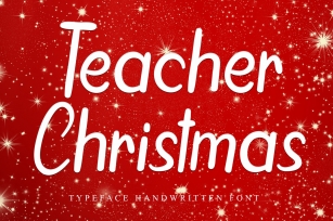 Teacher Christmas Font Download