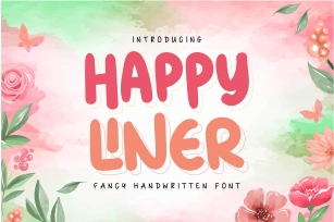 Happy Liner Font Download