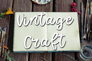 Vintage Craft Font Download